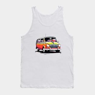 Vintage Classic Car Designs Tank Top